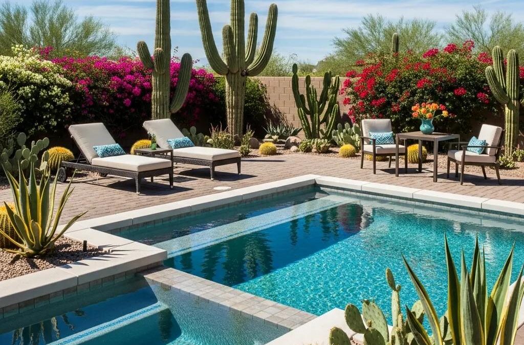Spool Design Ideas: Small Pool & Spa Combos for Arizona