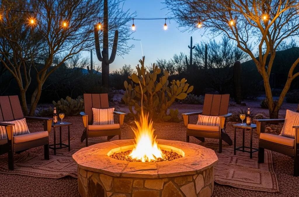 Safe Use of Outdoor Fire Pits & Fireplaces