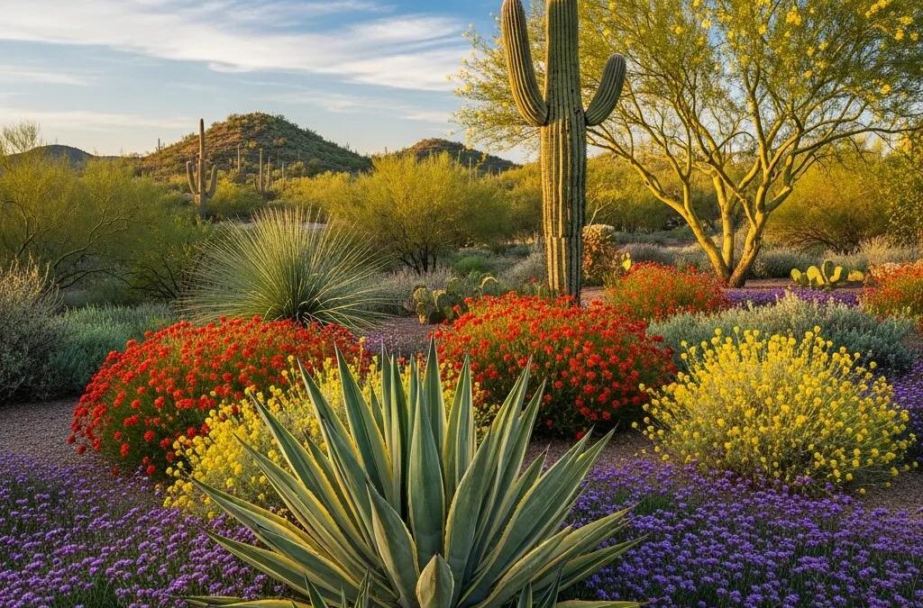 Using Color Theory in Arizona Landscape Design