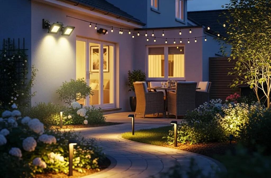 Enhance Backyard Security with Outdoor Lighting